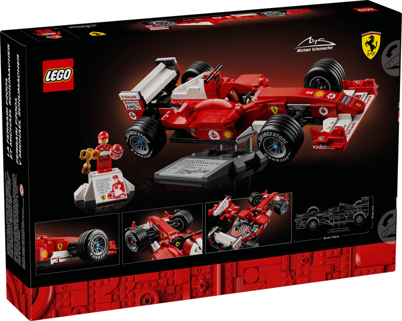 Thumbnail: LEGO - FERRARI F2004 AND MICHAEL SCHUMACHER