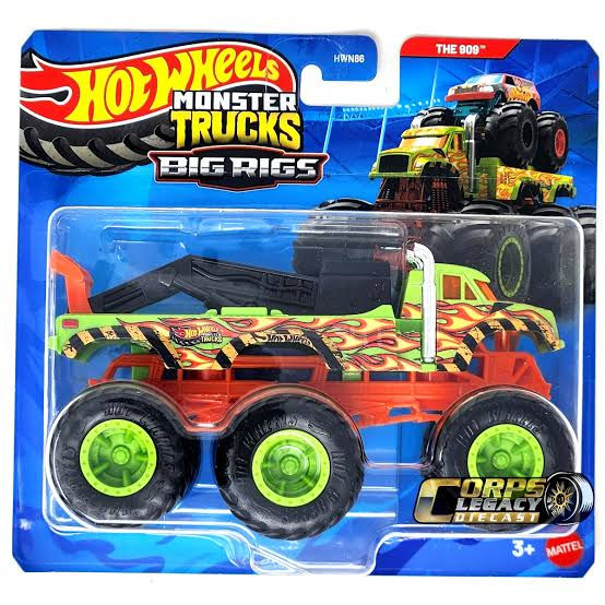 HOT WHEELS MONSTER TRUCK BIG RIGS ASST - THE 909
