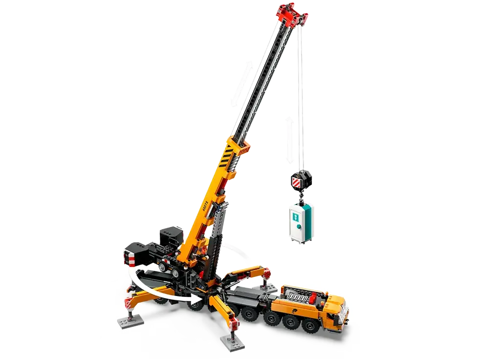Thumbnail: LEGO City -Yellow Mobile Construction Crane