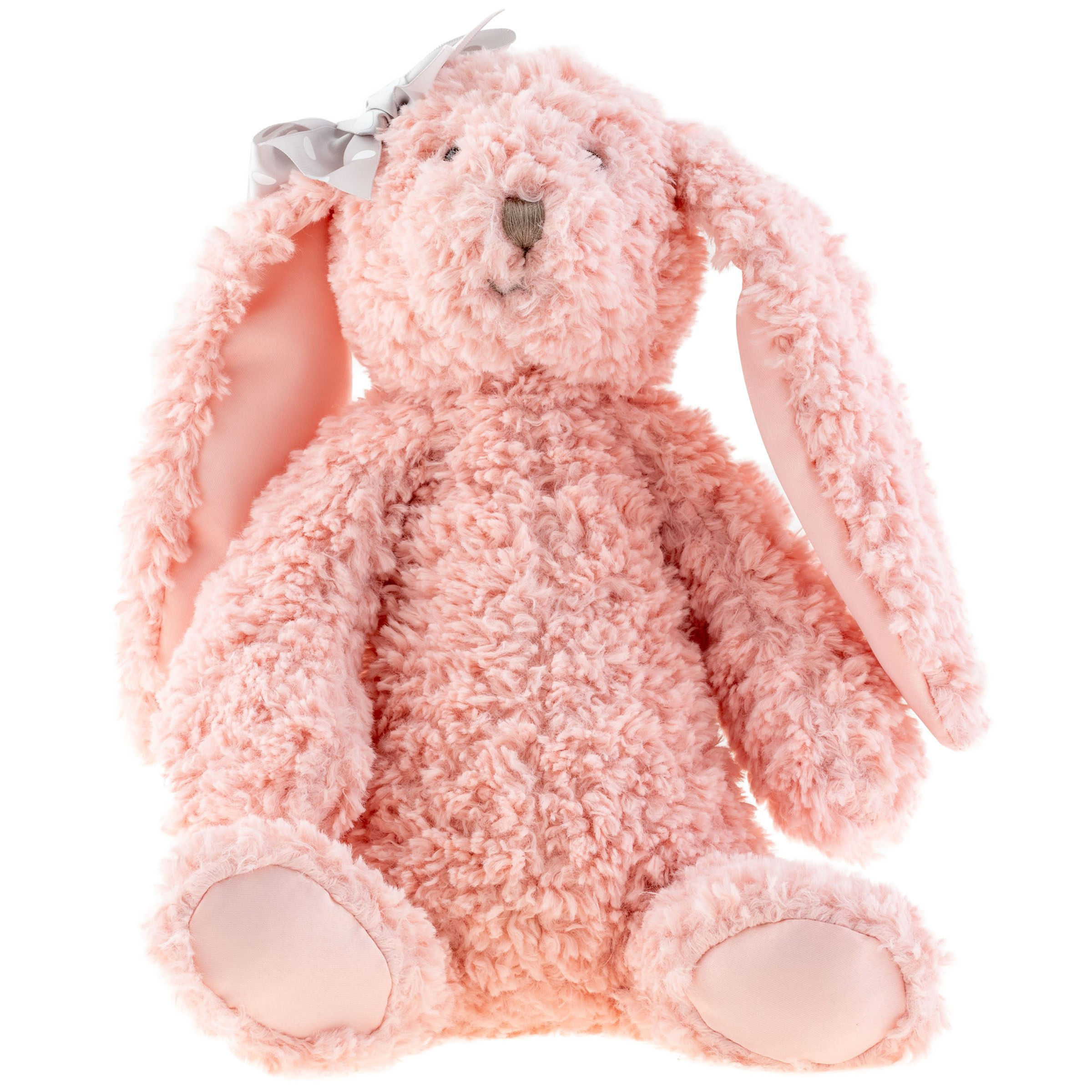 BIG PLUSH DOLL BUNNY PINK