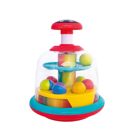 Thumbnail: INFUNBEBE BEETLE SPIN TOP BALL