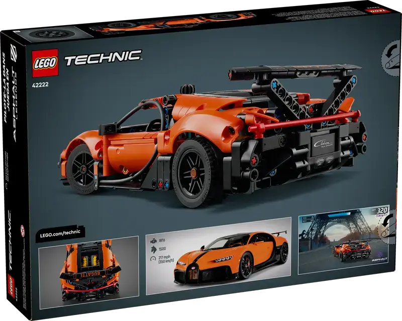 Thumbnail: LEGO - Bugatti Chiron Pur Sport Hypercar
