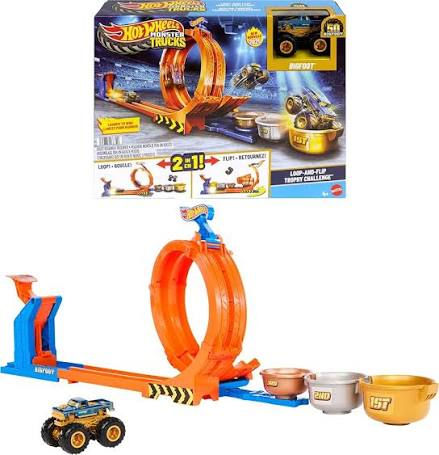 HOT WHEELS MONSTER TRUCKS LOOP & FLIP