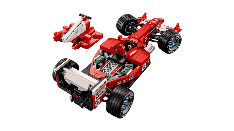 Thumbnail: LEGO - FERRARI F2004 AND MICHAEL SCHUMACHER