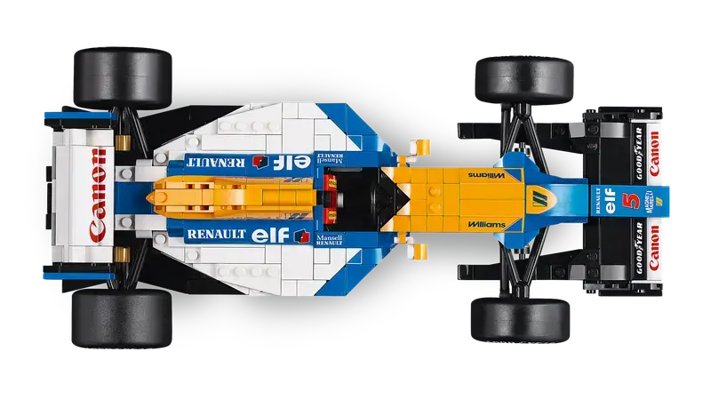 Thumbnail: LEGO - Williams Racing FW14B & Nigel Mansell
