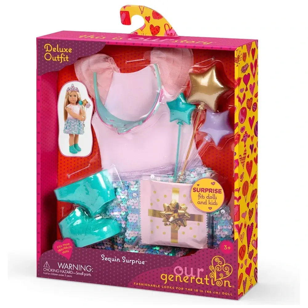 OG DELUXE SEQUIN OUTFIT W/ SURPRISE GIFT