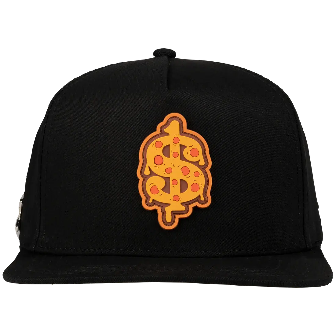 JC PIZZA BLACK SNAPBACK HAT