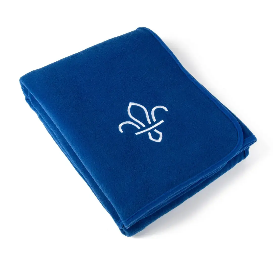 Fleur de lis Scouts Blanket