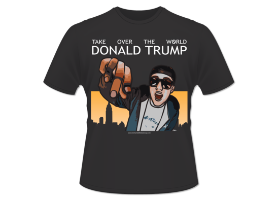 Mac Miller Donald Trump Shirt Black