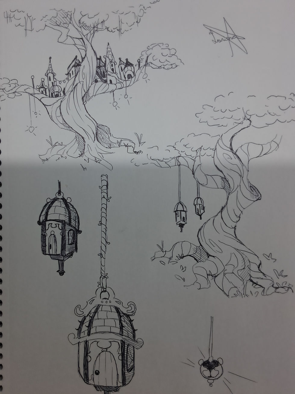 Concept de elementos no papel (Sem entrega física)