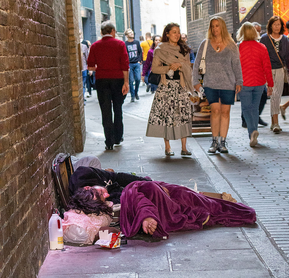 DOWN AND OUT by Peter Morrish