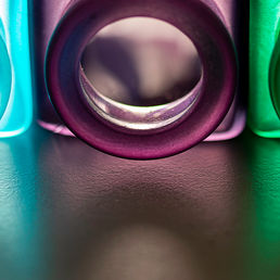 COLOURED BOTTLES by Paul Mothersill.jpg