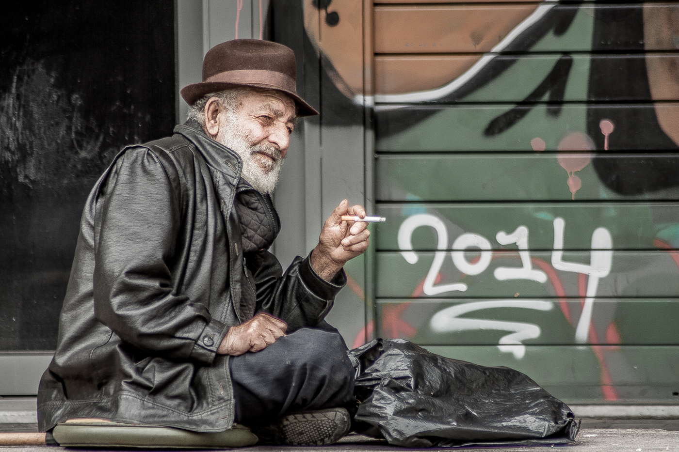MAN ON STREET IN ATHENS by Kate Lowe.jpg