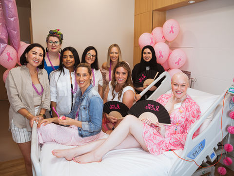 Bye Bitch! My last day of chemo party