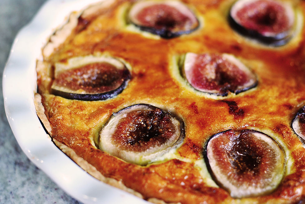 quiche queijo figo e mel cumbuquinhas