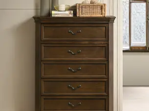 A wooden chest