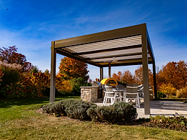 R-Bladeâ„¢ Motorized Louvered Pergola