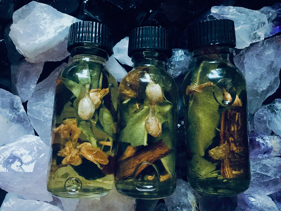 Thumbnail: Prosperity and Abundance Oil // Herbal Intention Oil