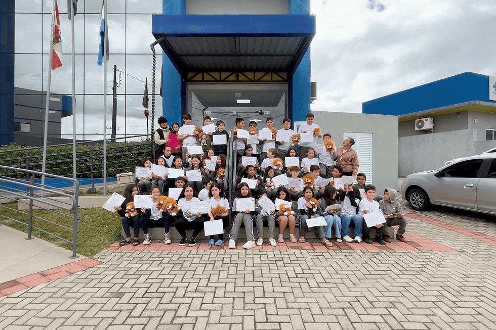 5ºANO CELEBRA FORMATURA DO PROERD!