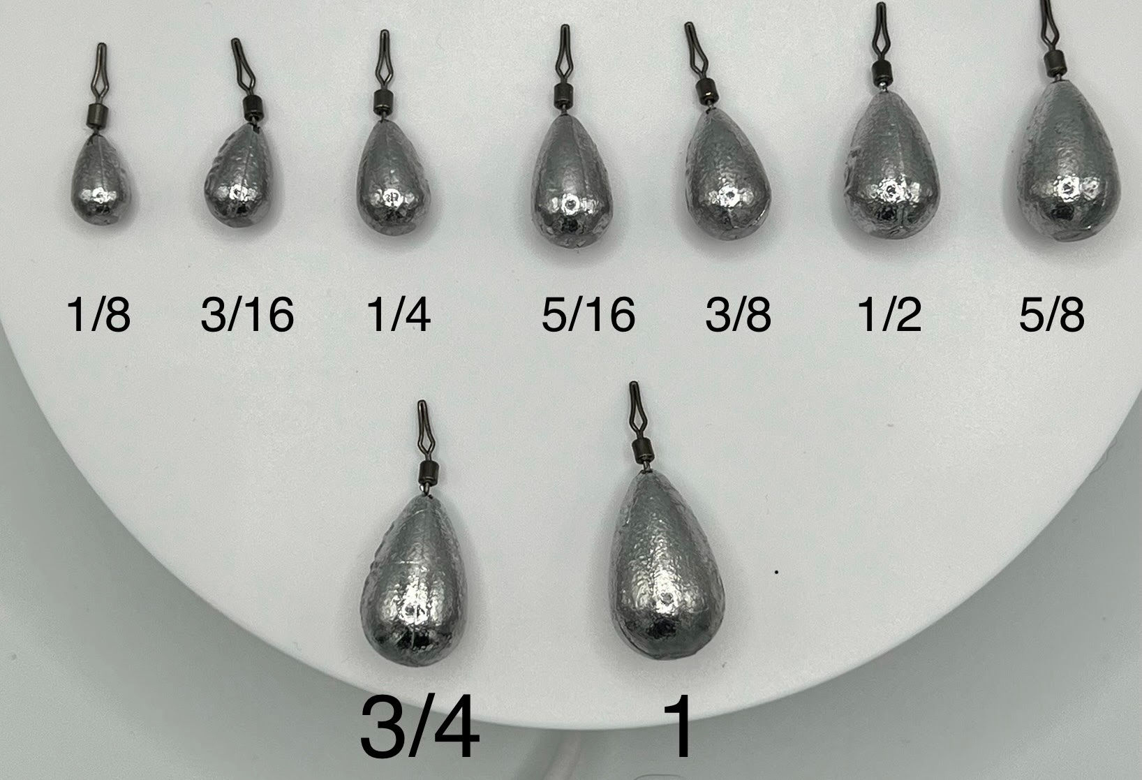 Teardrop Drop Shot Weight