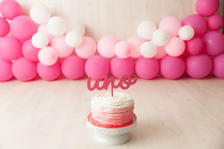 Smash the cake, sesión de 1 año.