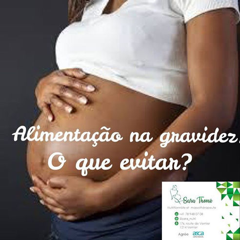 Alimentação na gravidez! O que evitar?