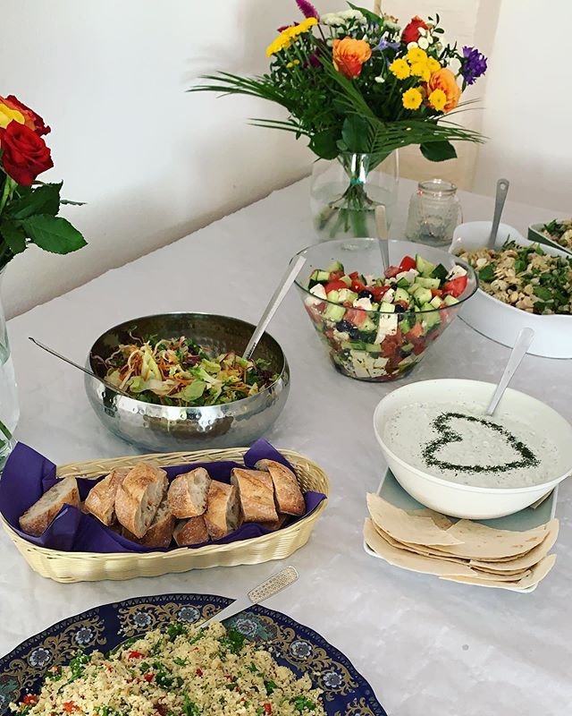 Um banquete, bom, bonito e saudável