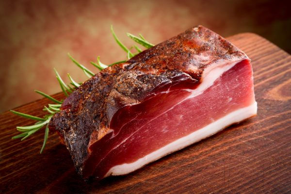 Miniature : Burratina fior di latte au Speck