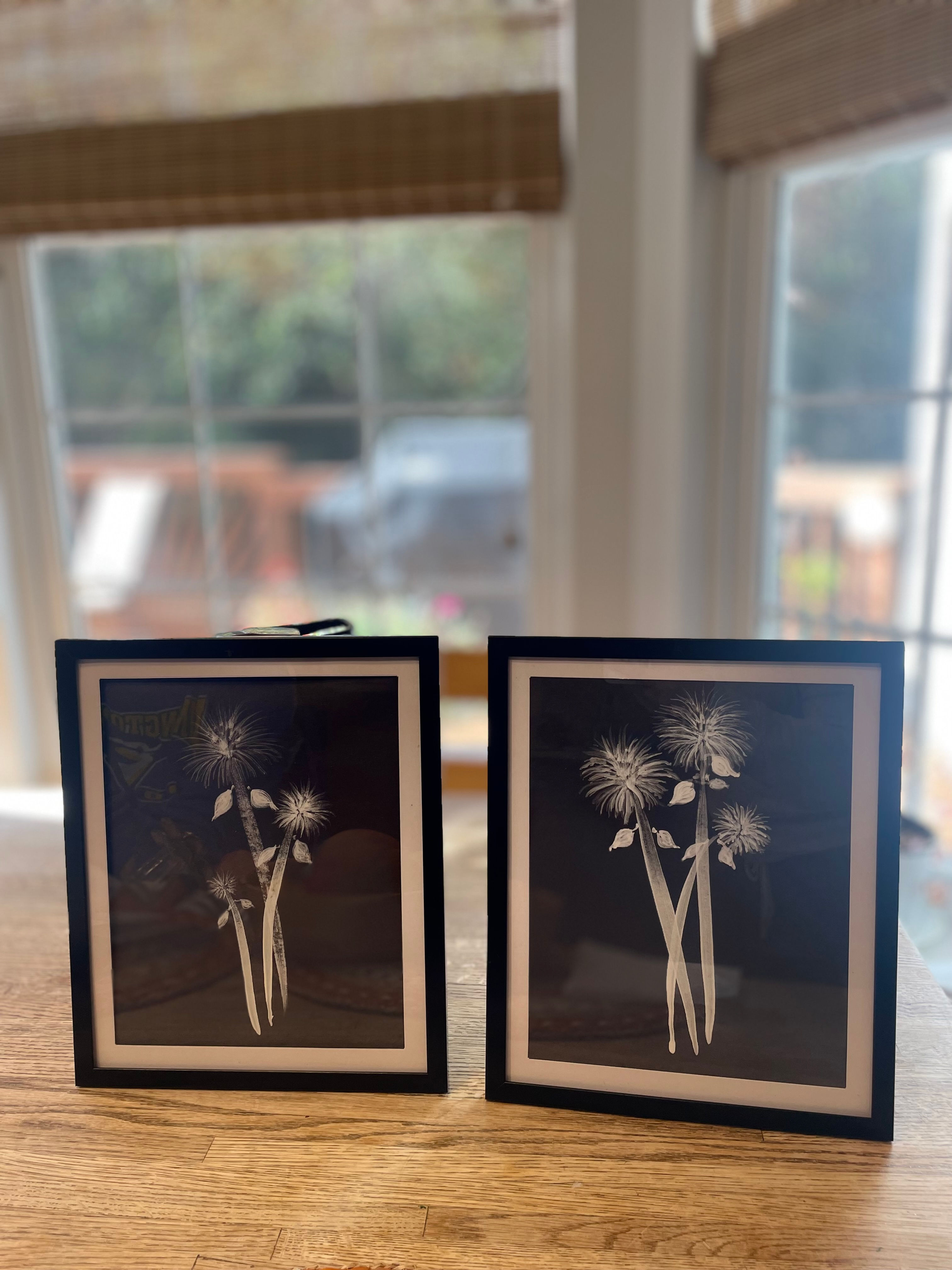 Sale of white flowers