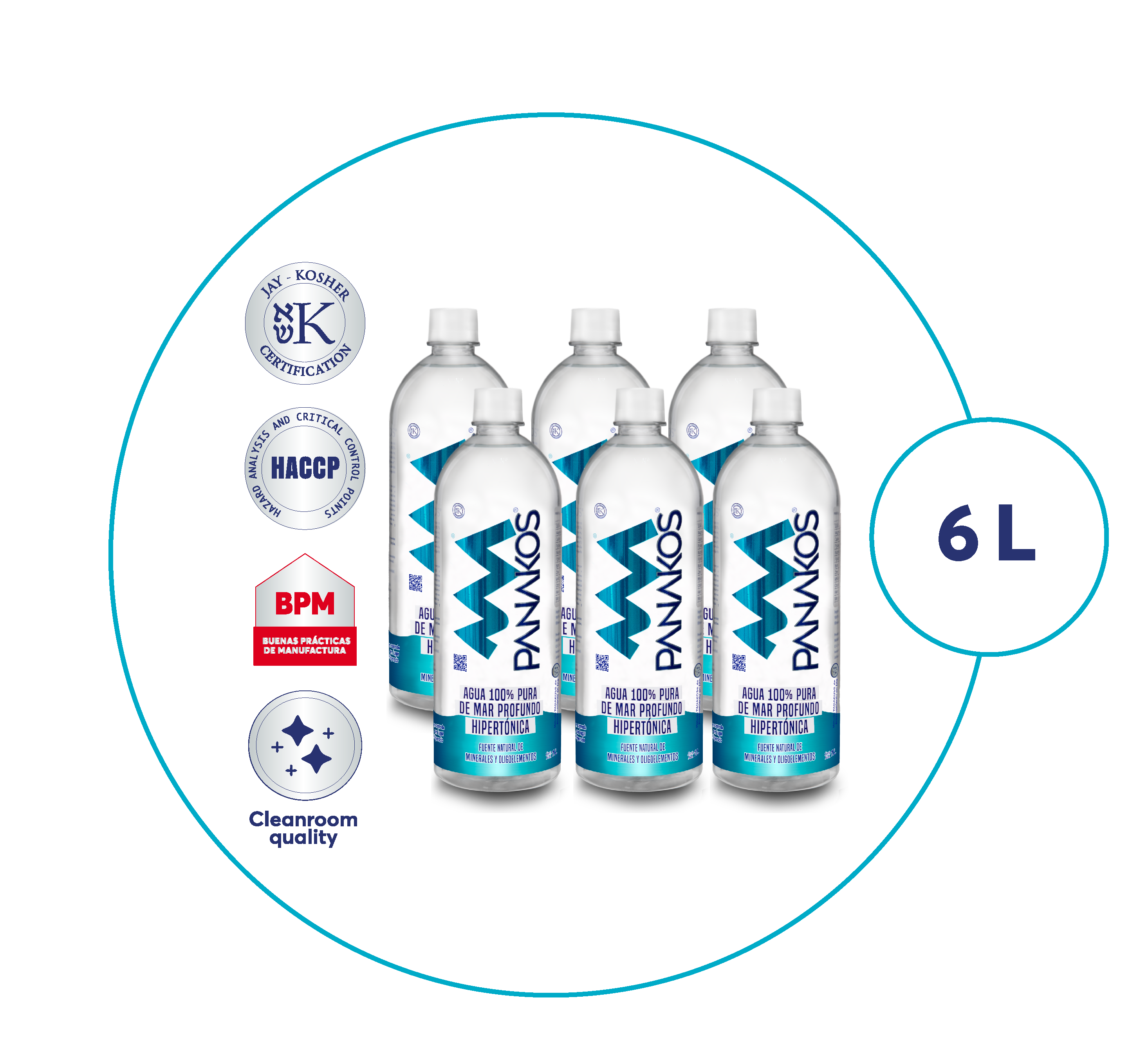 C6 PANAKOS® AGUA 100% DE MAR HIPERTÓNICA *ENVÍO GRATIS* ¡LLEGA MÁS RÁPIDO!