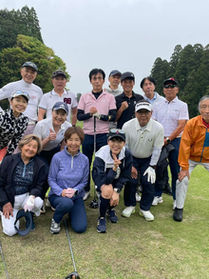 ジョギングクラブのゴルフコンペ開催
