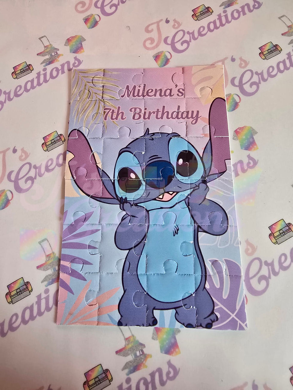 🧩🎉 Rompecabezas Personalizado 4x6 /🧩🎉 Personalized Puzzle 4x6 