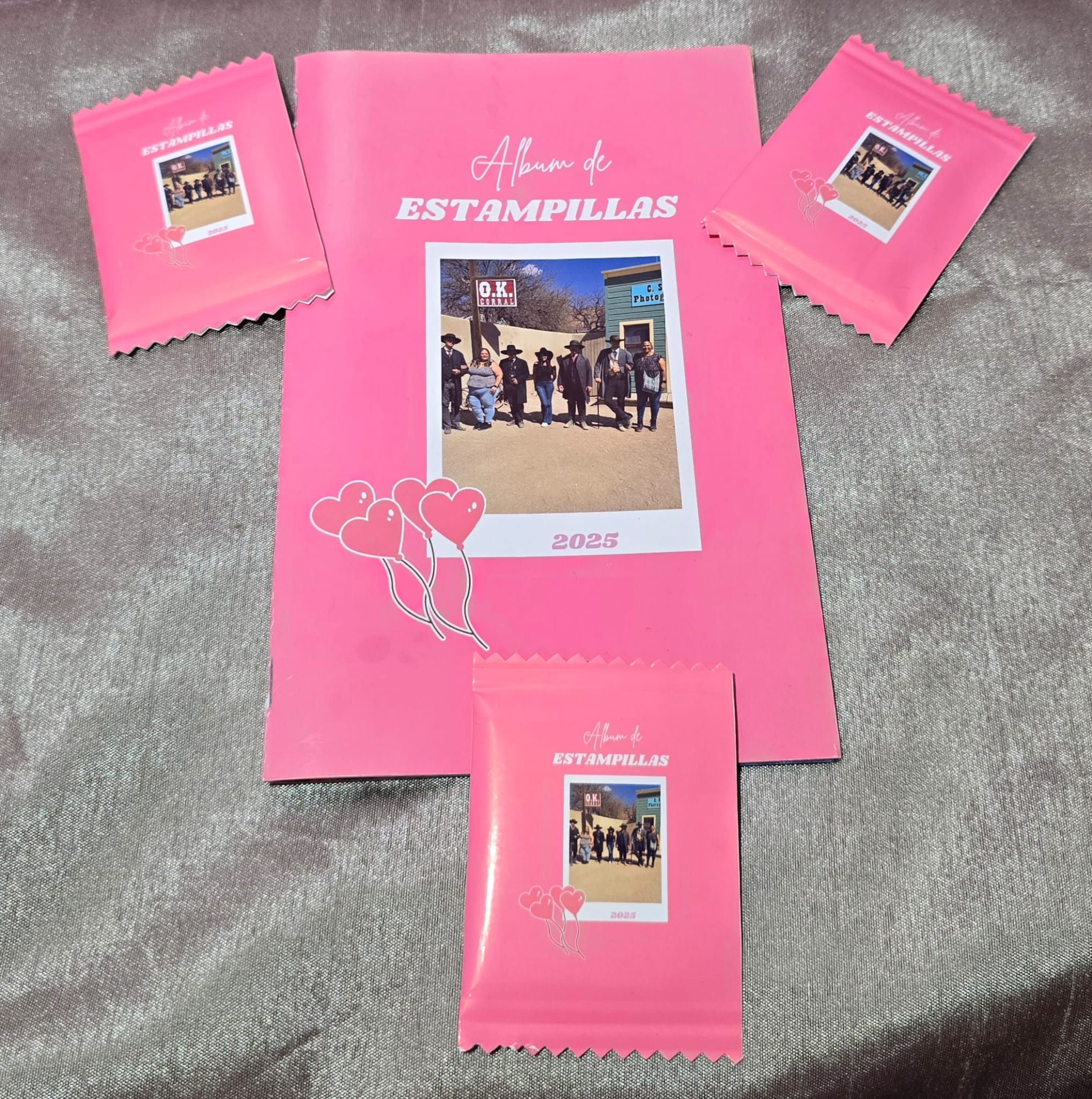 📘✨Álbum de estampillas personalizado/ 📘✨ Stamp Album