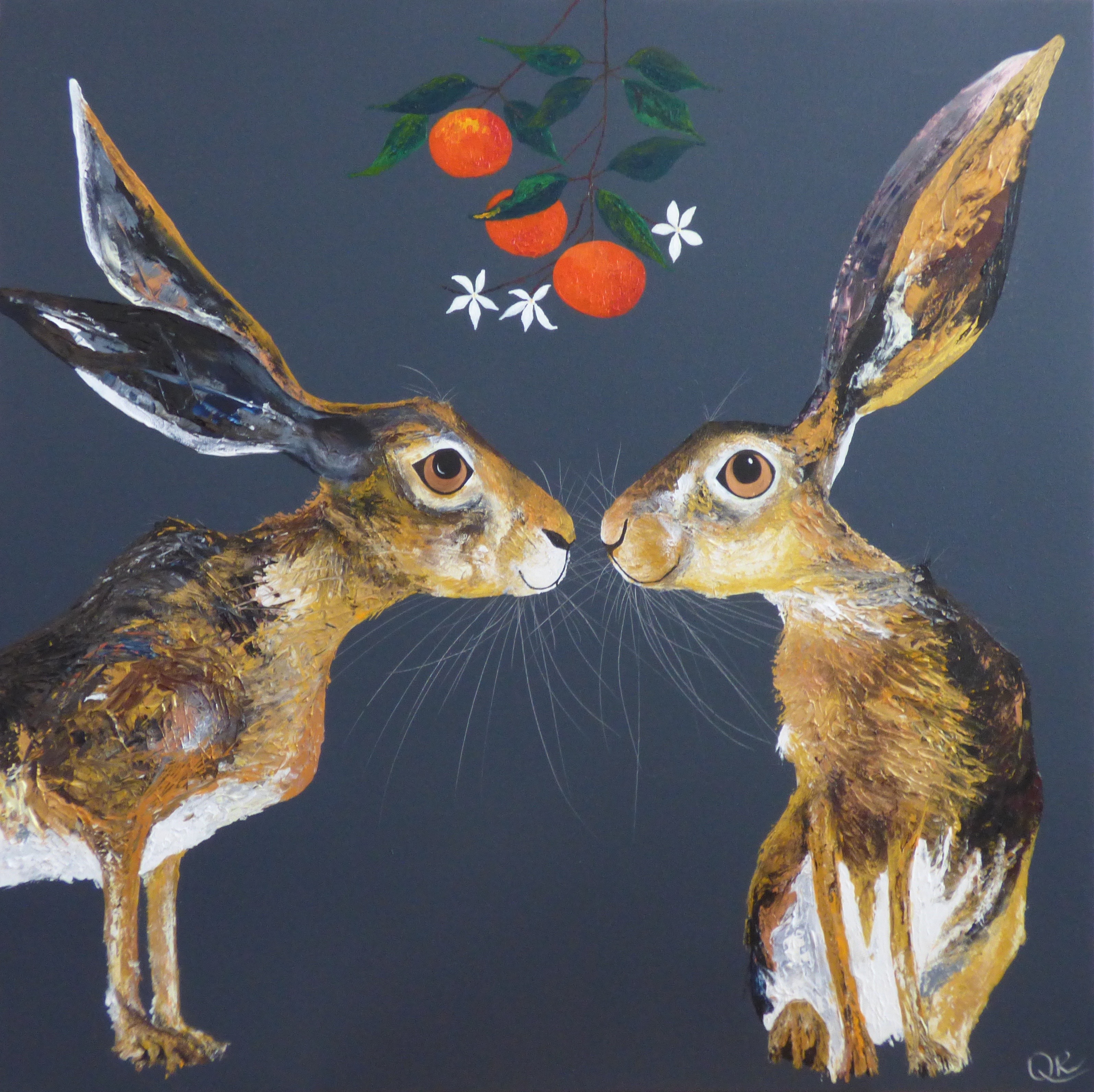 Love among the orange trees