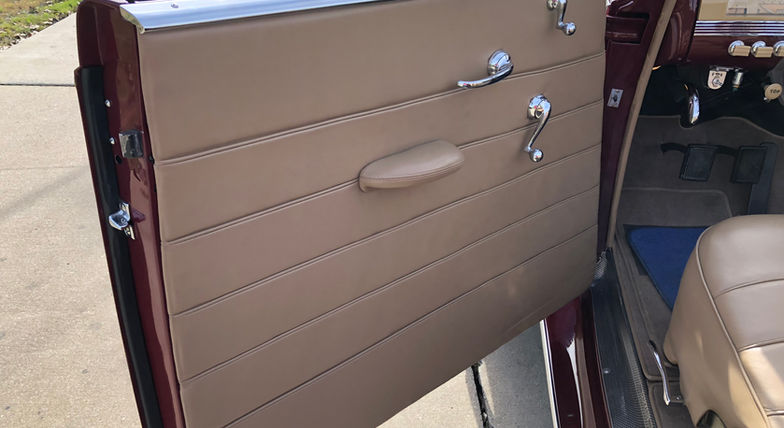 1941 Packard 160 Convertible Tan Interior 