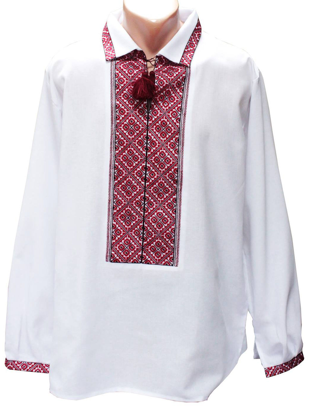 Вишиванка, чоловіча вишита сорочка "Покутська" (Арт. 01286)