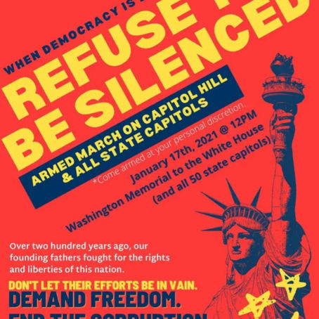 A Call For Peace from Trump, But a Call to Arms From His Supporters