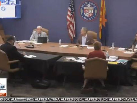 Maricopa County Board of Supervisors refuse to comply with subpoena to turn over Dominion machines