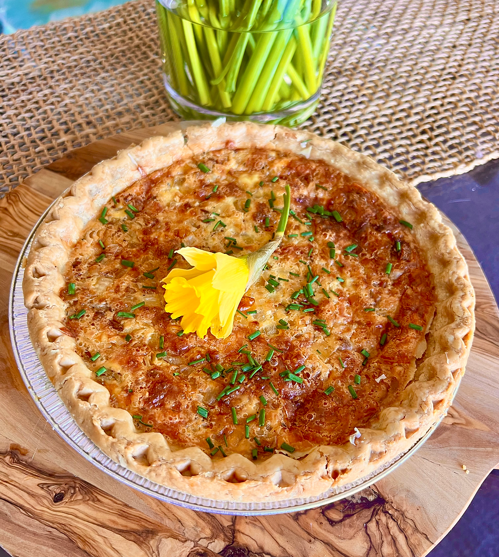 🧀 Ham & Gruyere Quiche 🧀