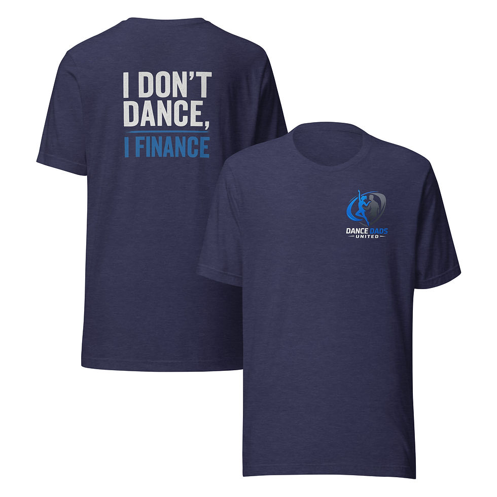 Thumbnail: Unisex t-shirt - I Don't Dance, I Finance.