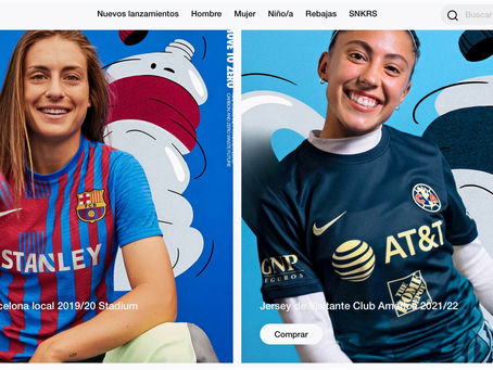 GSM ATHLETE: EVA GONZALEZ FEATURED IN NIKE MEXICO WEBSITE