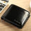 Miniatura: Top layer cowhide wallet classic tri-fold RIFD anti-theft brush