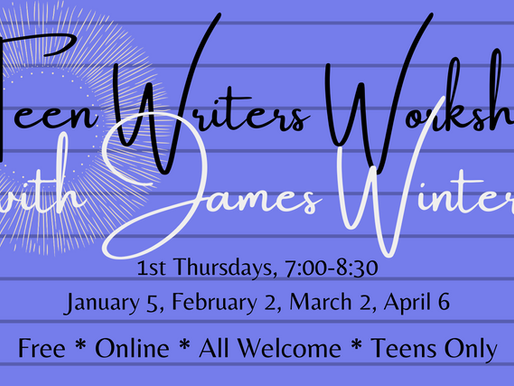 Teen Writers Workshop (April 6)