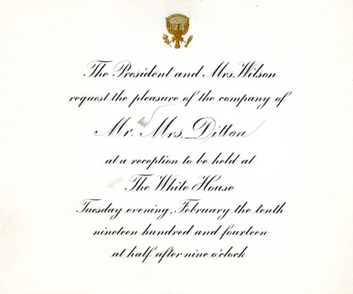 For Presidents’ Day – An invitation to the White House from a former president