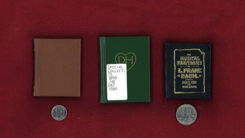 Three minature books