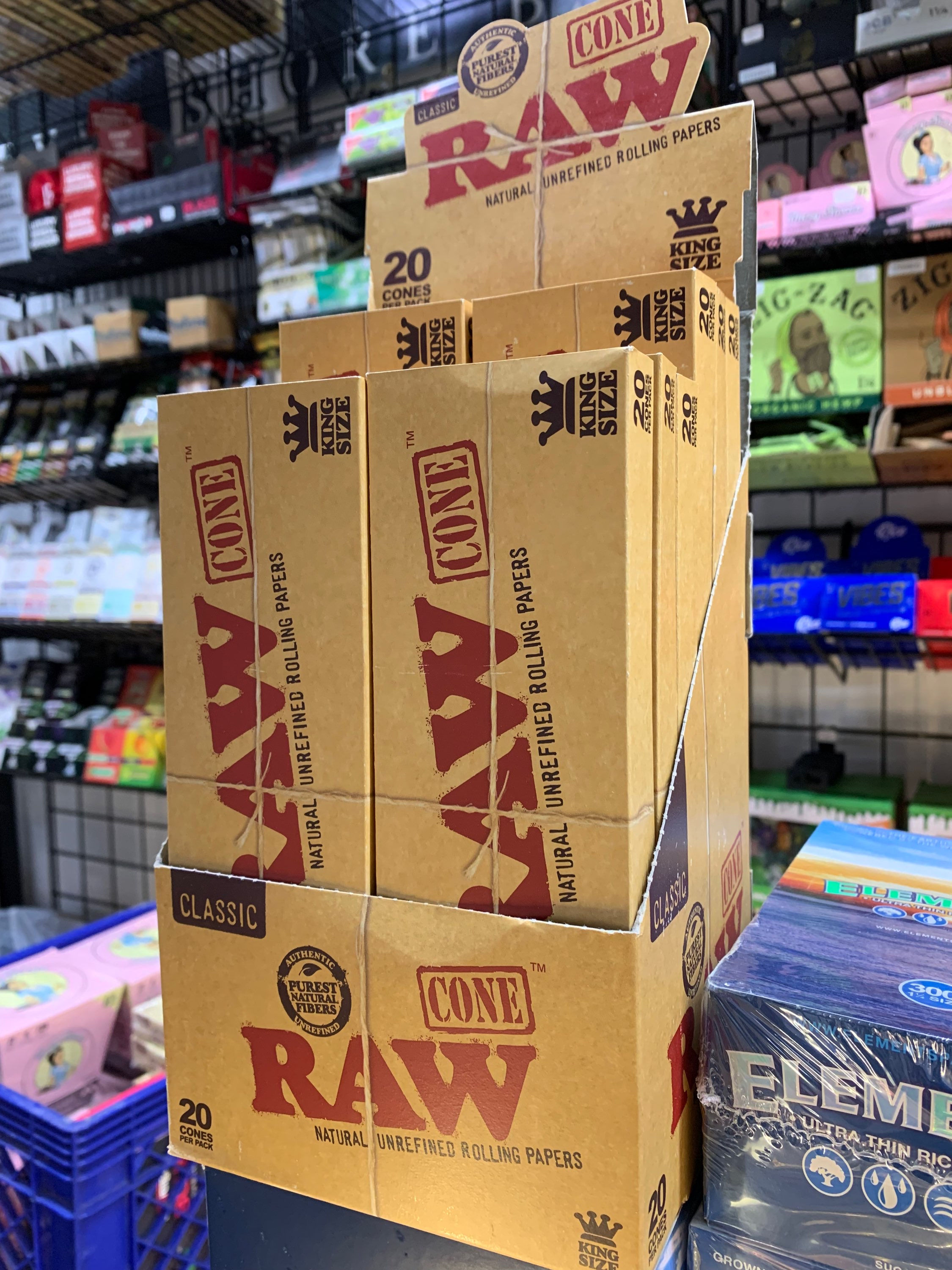 Raw Classic King Cones 20pk