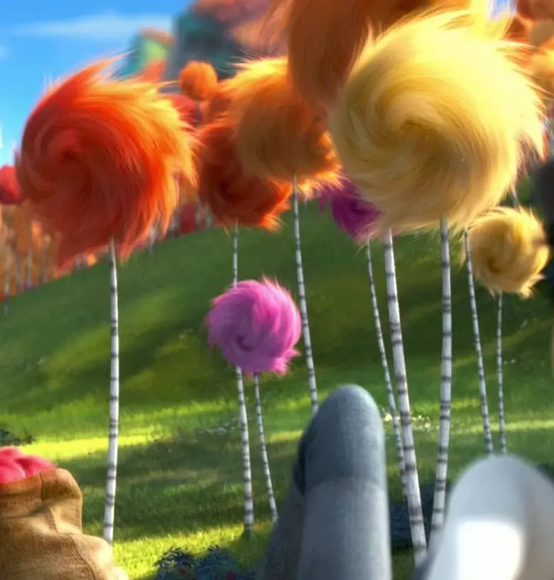 Truffula trees from the lorax
