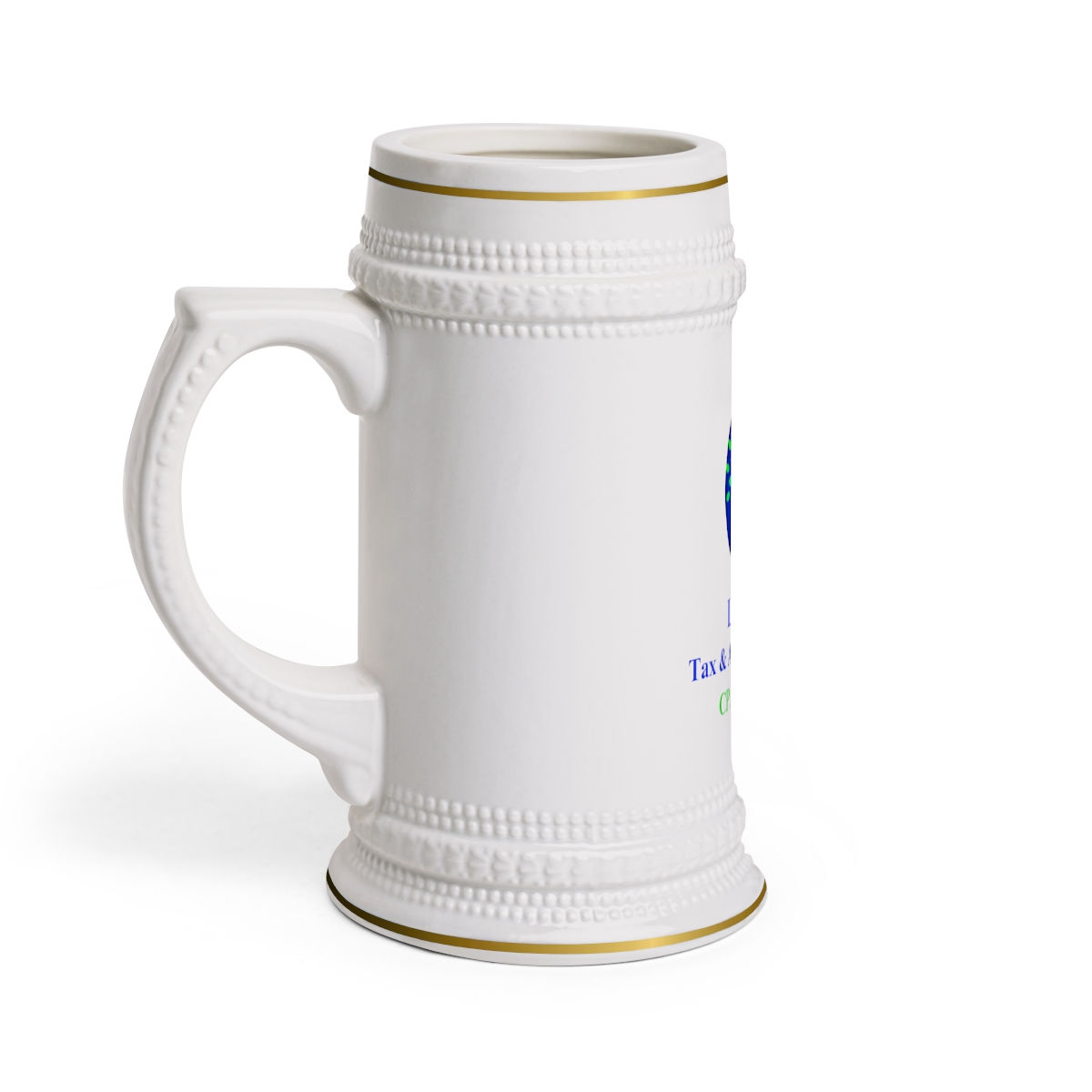 LTAS CPA Firm Beer Stein Mug
