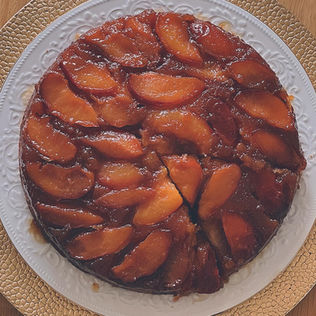 Plum Upside-Down Cake