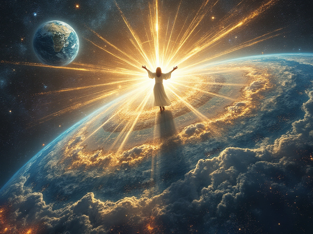 AI image jesus was there in the beginning